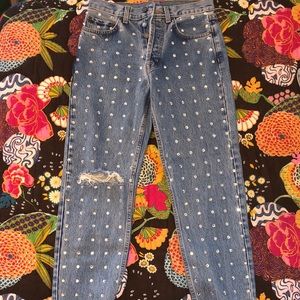 LF x Camar Spike Stud Jeans
